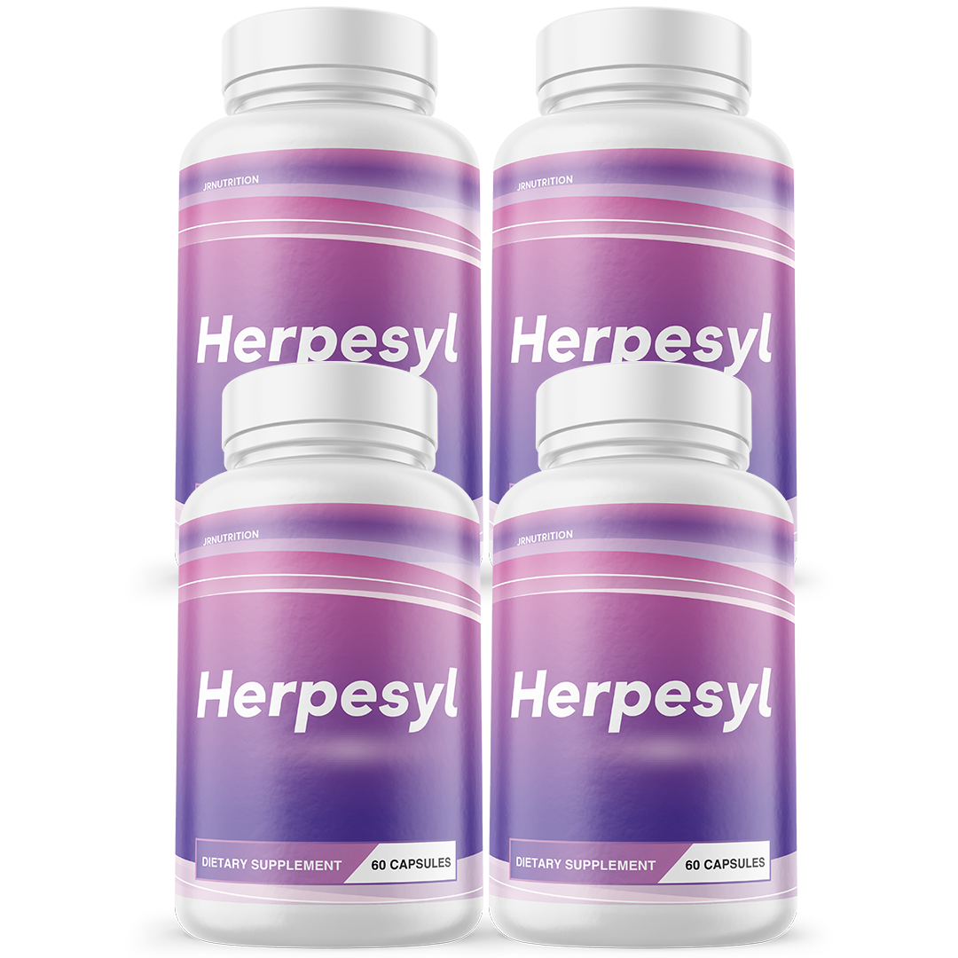 Herpesyl - Dietary Supplement 60 Capsules (4 Pack)